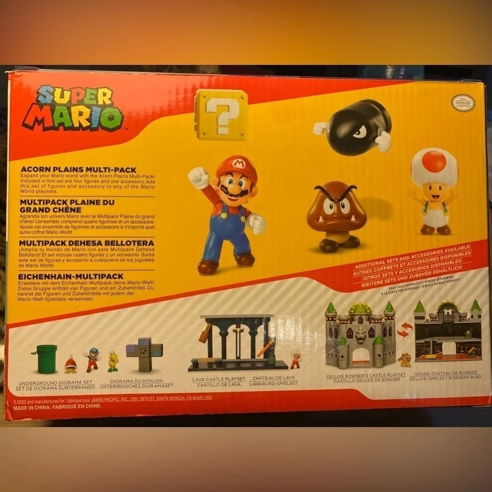 Nintendo Super Mario Acorn Plains Multi-Pack - Picture 2 of 4